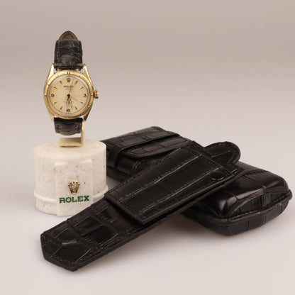 Rolex Oyster "Bubbleback" | Ref. 6085 | 33,5 mm | 10 Karat Gelbgold | ca. 1952 |