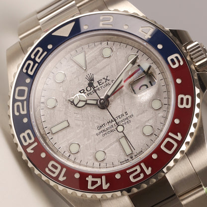 Rolex GMT-Master II | 126719BLRO | 2021 |  Meteorit | Weißgold | Box + Papiere