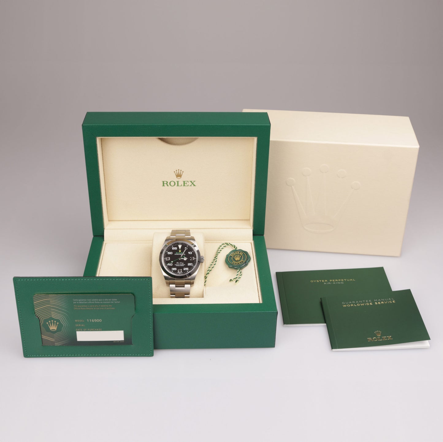 Rolex Air-King | Stahl | Ref.116900 | Box und Papiere | 2021