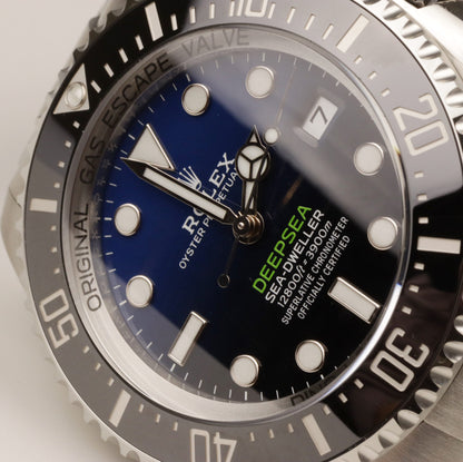 Rolex | DeepSea | blue | Stahl | Ref.136660 | Box und Papiere | James Cameron