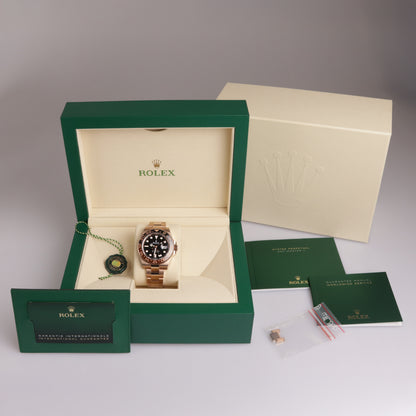 Rolex GMT-Master II | Rootbeer | 126715CHNR | Rosegold | 2023 | Box | Papiere