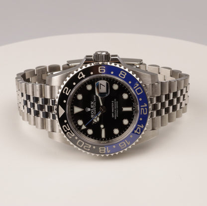 Rolex GMT-Master II  Stahl Ref.126710BLNR Keramik Box und Papiere "Batgirl" LC100