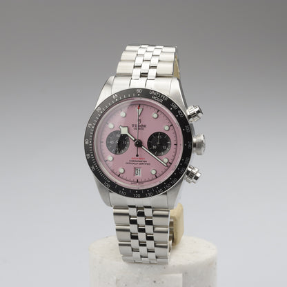 Tudor |  Black Bay | 41 mm | Sondermodell Inter Miami Pink | Ref.Nr. M79360N