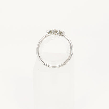 Tiffany & Co. Blumen-Diamant Ring 950er Platin