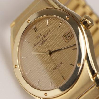 IWC Ingenieur 750/- Gelbgold Damen Uhr Ref.3351 Quarz