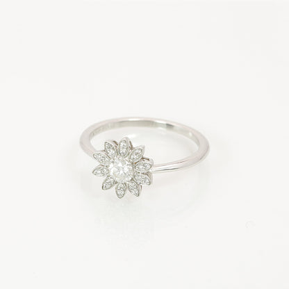 Tiffany & Co. Blumen-Diamant Ring 950er Platin