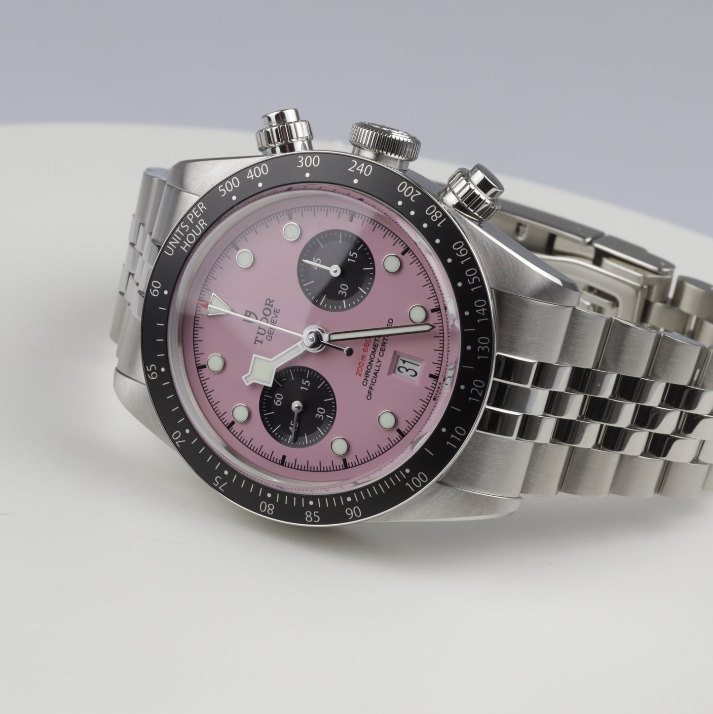 Tudor |  Black Bay | 41 mm | Sondermodell Inter Miami Pink | Ref.Nr. M79360N