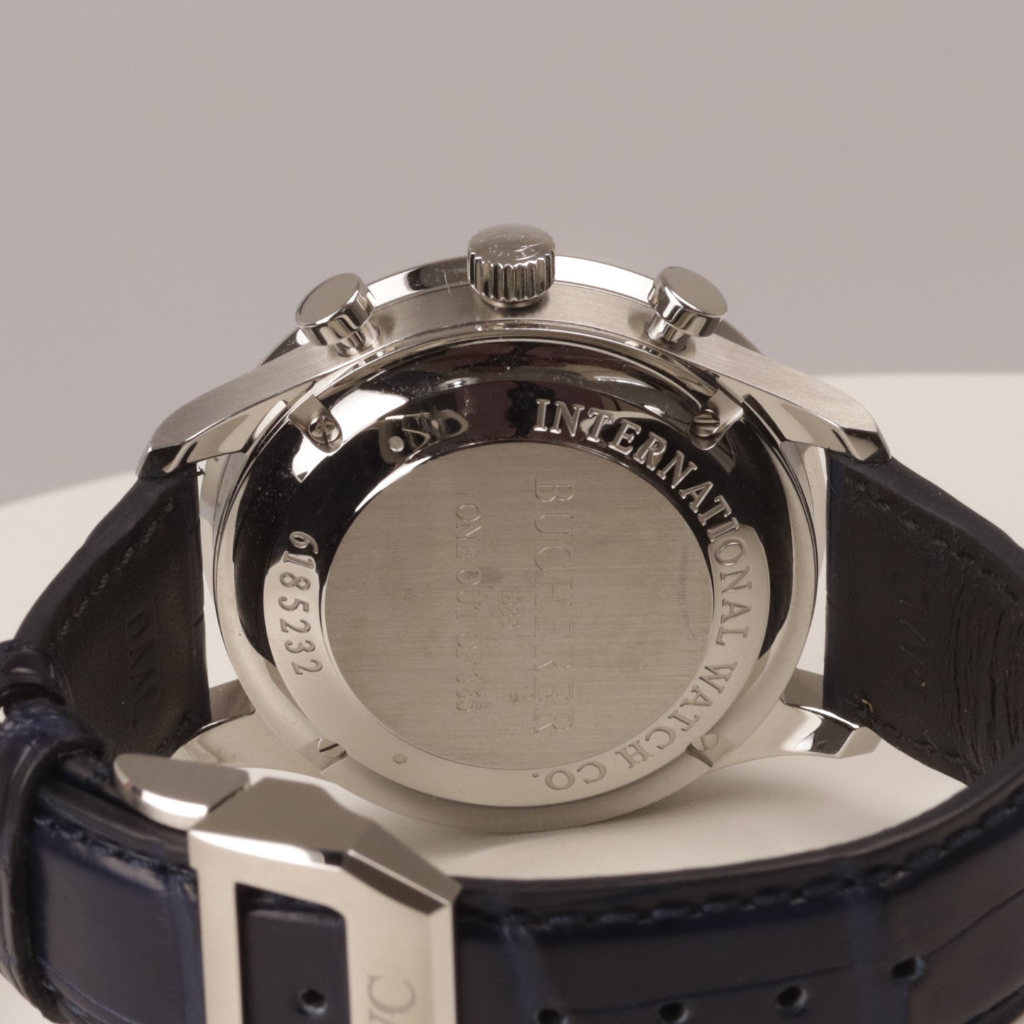 IWC Portugieser Stahl Ref. IW371492 Box Papiere Chronograph