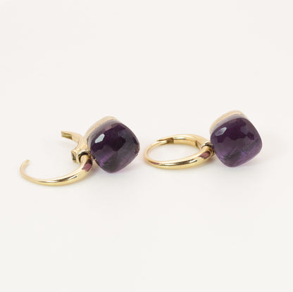 Pomellato Ohrhänger "Nudo" 750er Roségold Amethyst