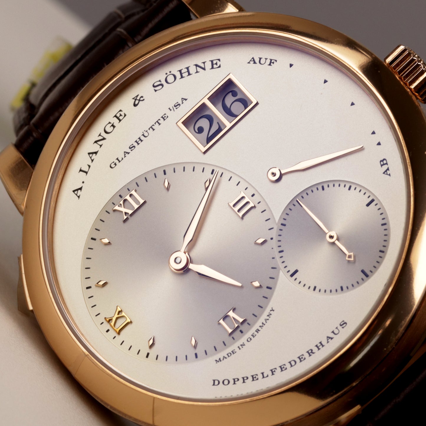 A. Lange & Söhne | Lange 1 | 18kt Gold | 191.032 | Papiere und Box