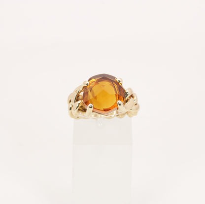 Pomellato Ring "Lola" 750er Roségold Citrin