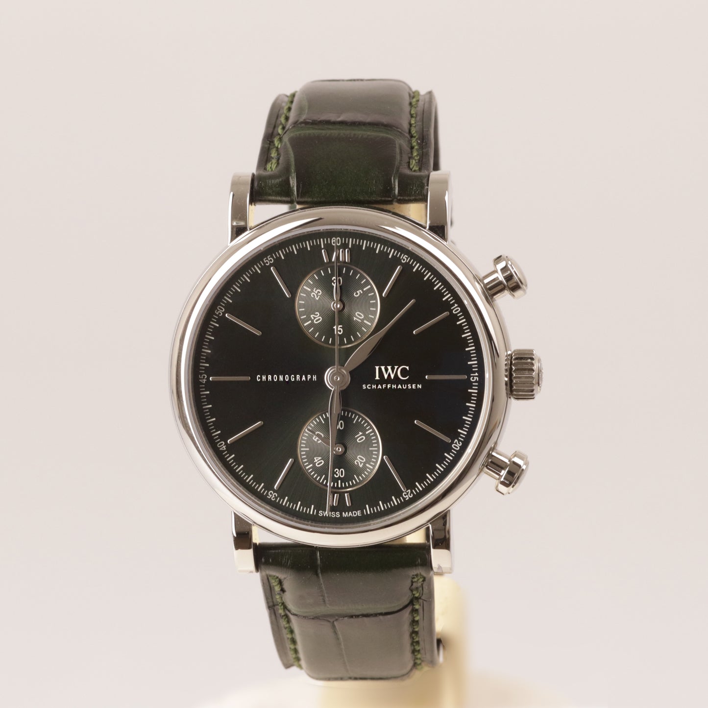 IWC Portofino Stahl Ref. IW391405 Box Papiere Chronograph