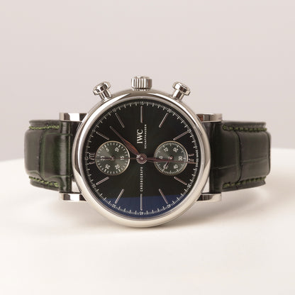 IWC Portofino Stahl Ref. IW391405 Box Papiere Chronograph