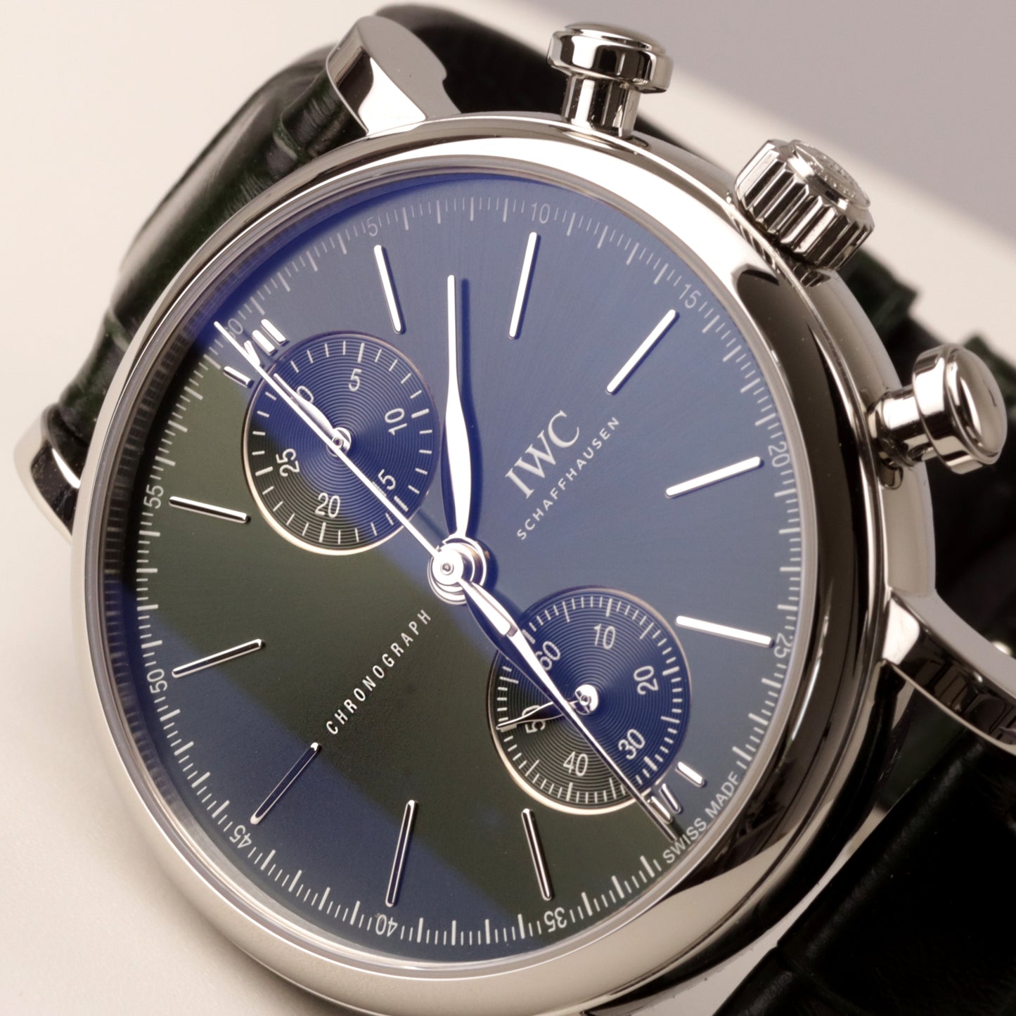 IWC Portofino Stahl Ref. IW391405 Box Papiere Chronograph