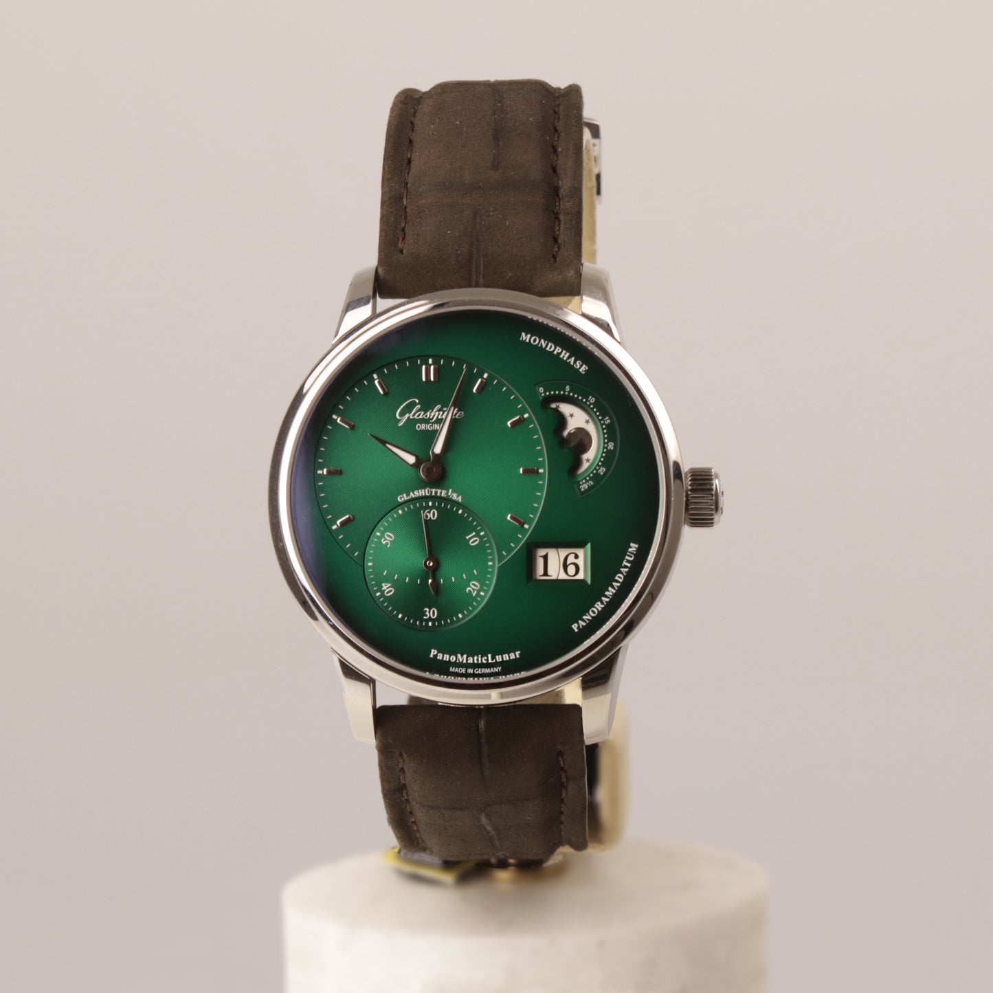 Glashütte Original | PanoMatic Lunar | 2021 | Stahl | Box + Papiere