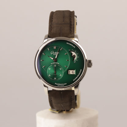 Glashütte Original | PanoMatic Lunar | 2021 | Stahl | Box + Papiere