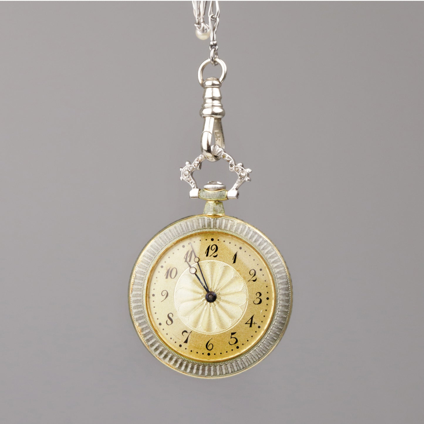 Anhängeuhr | Rarität | Longines for Tiffany | Gold/Emaille | um 1900