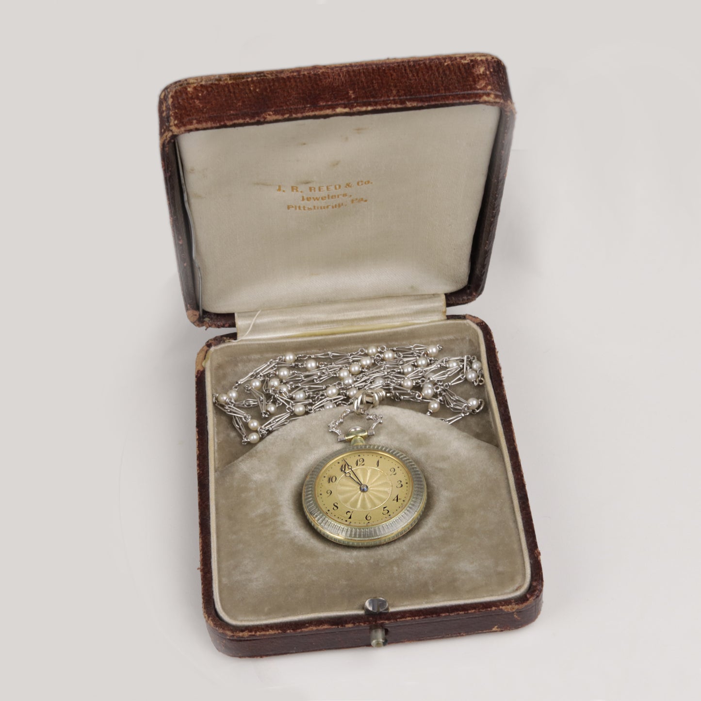 Anhängeuhr | Rarität | Longines for Tiffany | Gold/Emaille | um 1900