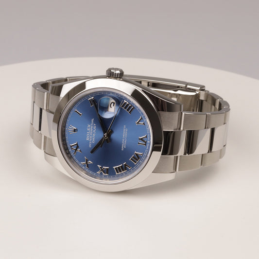 Rolex Datejust 41 Ref.126300 Box Papiere aus 2021