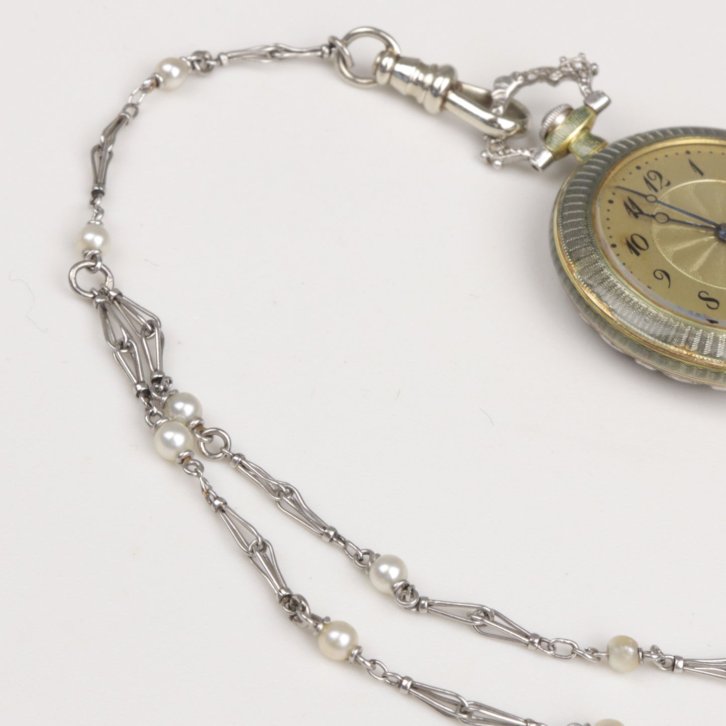 Anhängeuhr | Rarität | Longines for Tiffany | Gold/Emaille | um 1900