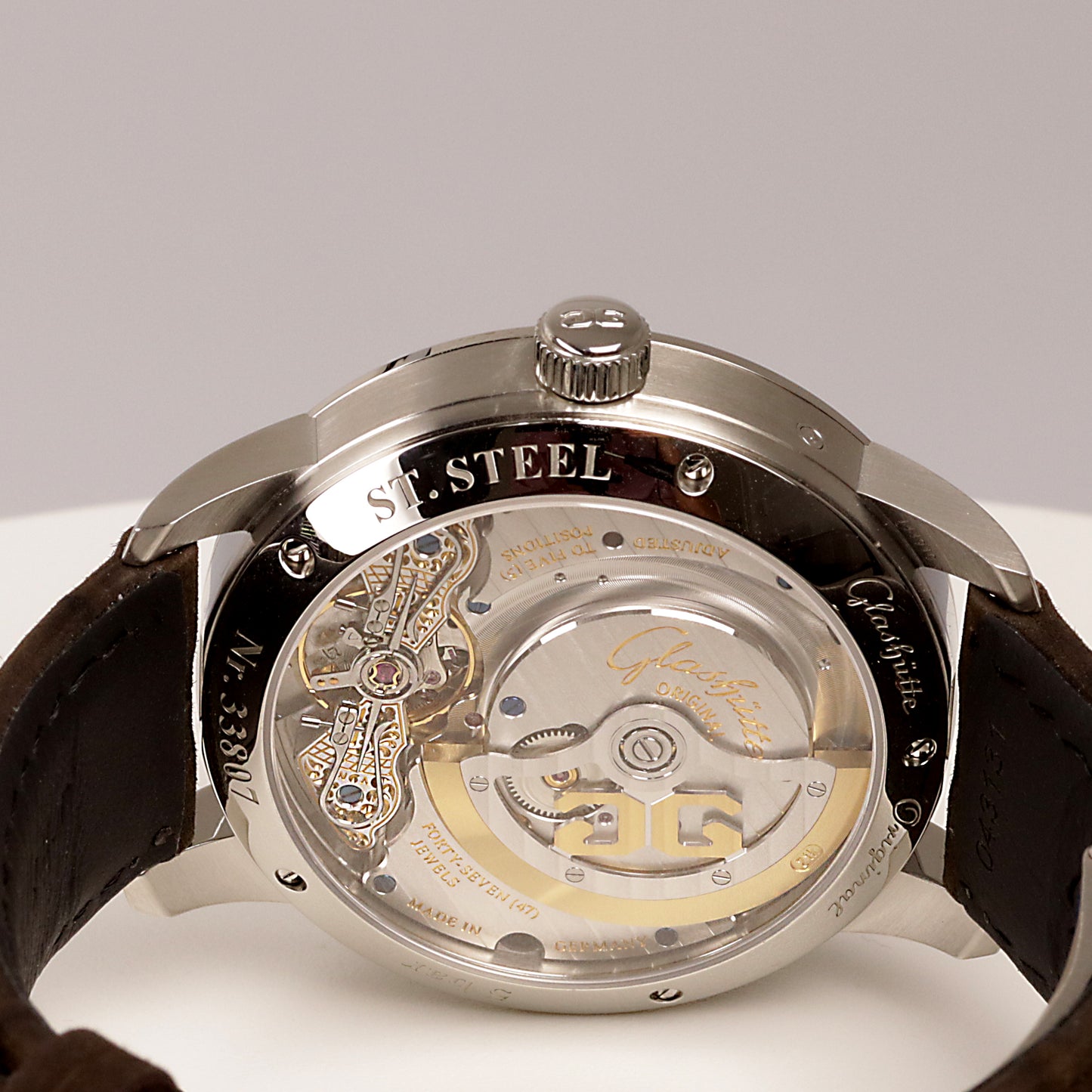 Glashütte Original | PanoMatic Lunar | 2021 | Stahl | Box + Papiere