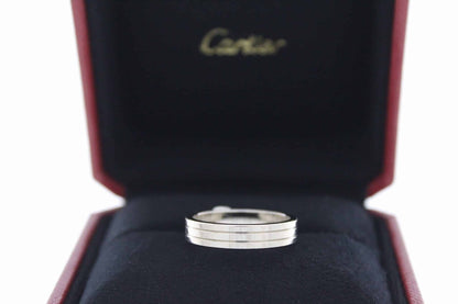 Cartier Ring „Verdôme Louis Cartier" gearbeitet aus 18Karat / 750er Weißgold