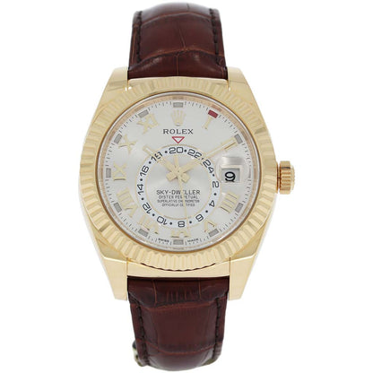 Rolex Sky-Dweller 18kt Gelbgold | 2021 | Box und Papiere | 326138 | Luxusuhr