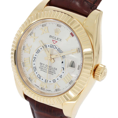 Rolex Sky-Dweller 18kt Gelbgold | 2021 | Box und Papiere | 326138 | Luxusuhr