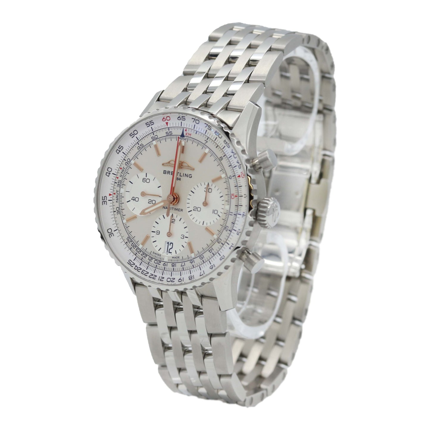 Breitling Navitimer B01 Chronograph | Box und Papiere | 2022 | AB0139211 | Luxusuhr