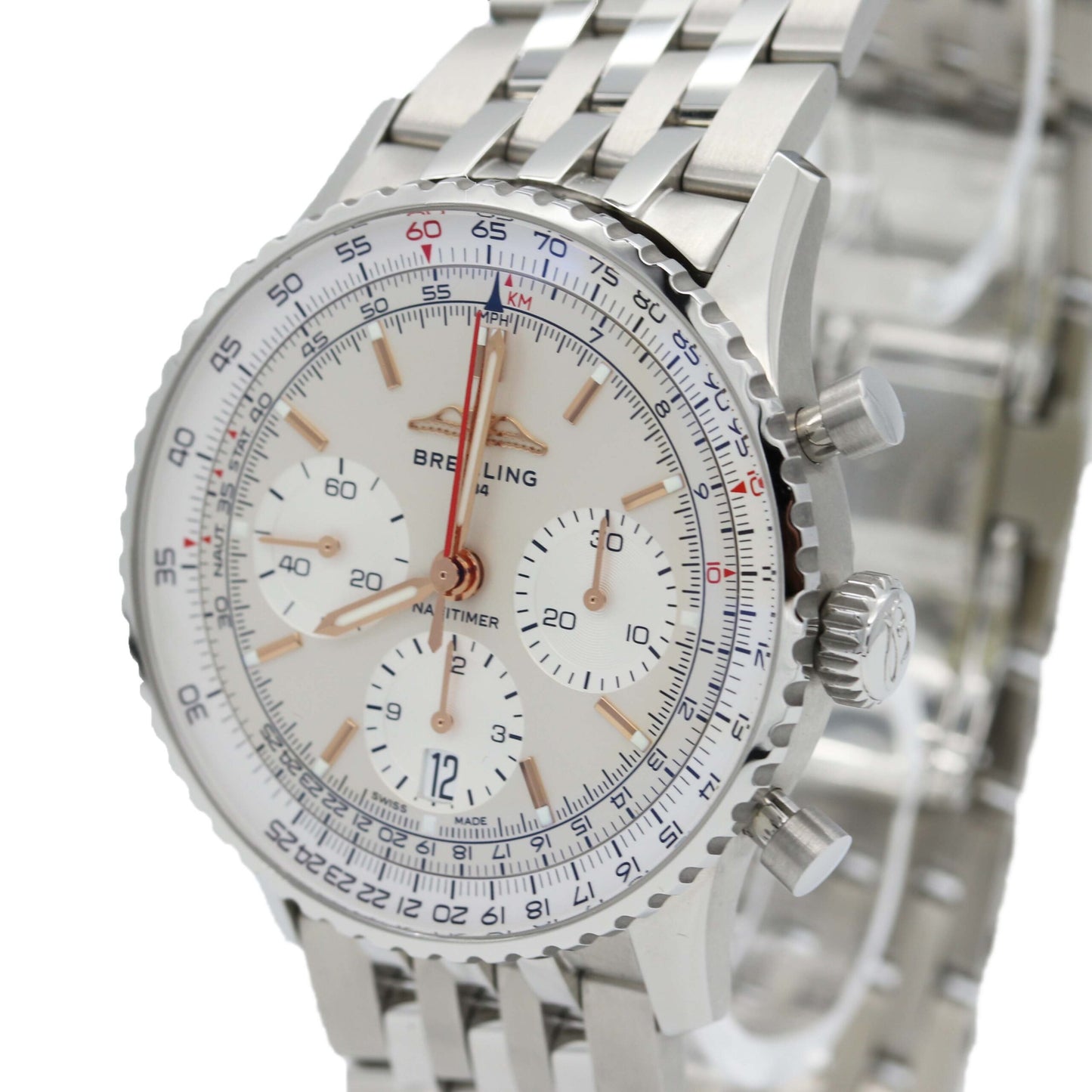 Breitling Navitimer B01 Chronograph | Box und Papiere | 2022 | AB0139211 | Luxusuhr