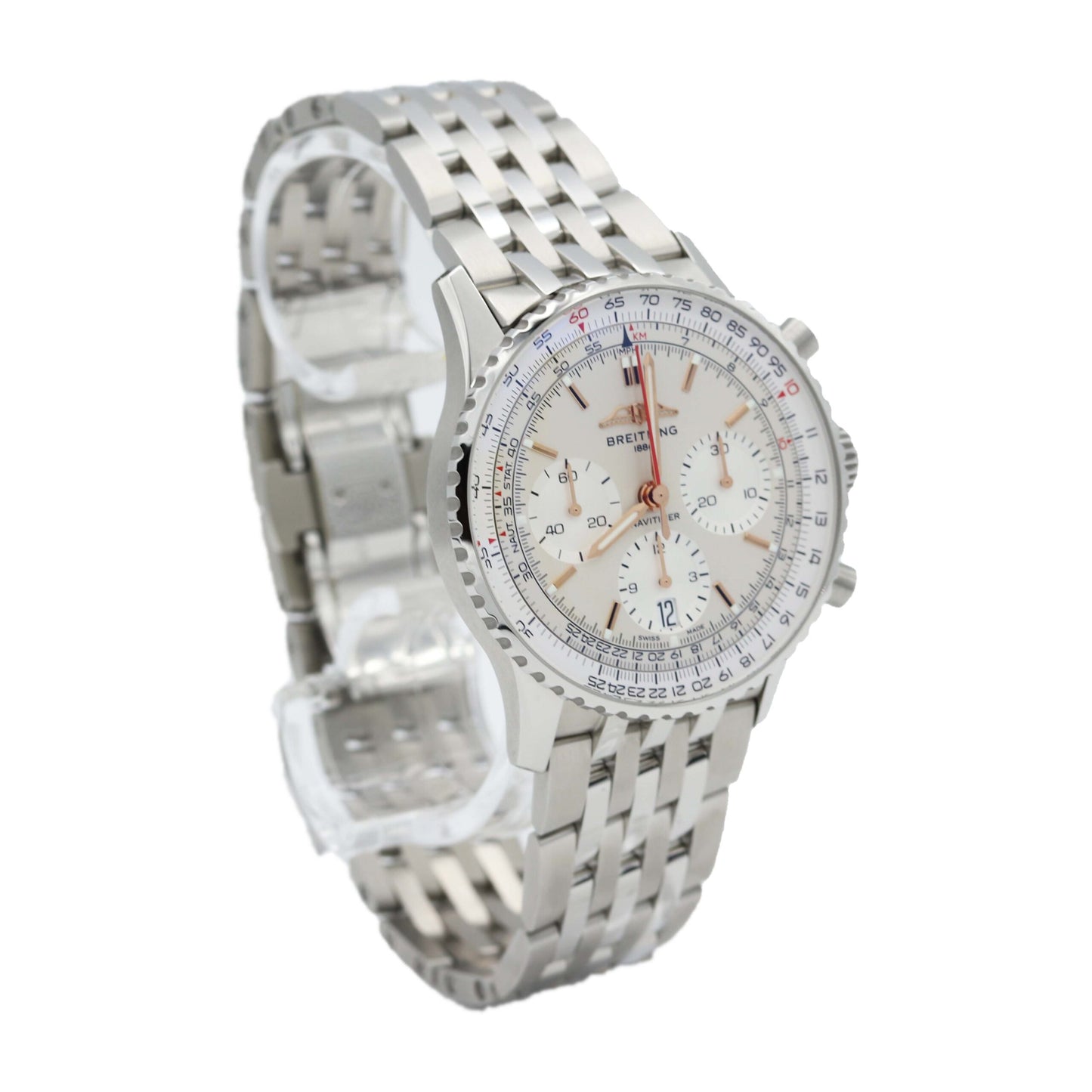 Breitling Navitimer B01 Chronograph | Box und Papiere | 2022 | AB0139211 | Luxusuhr