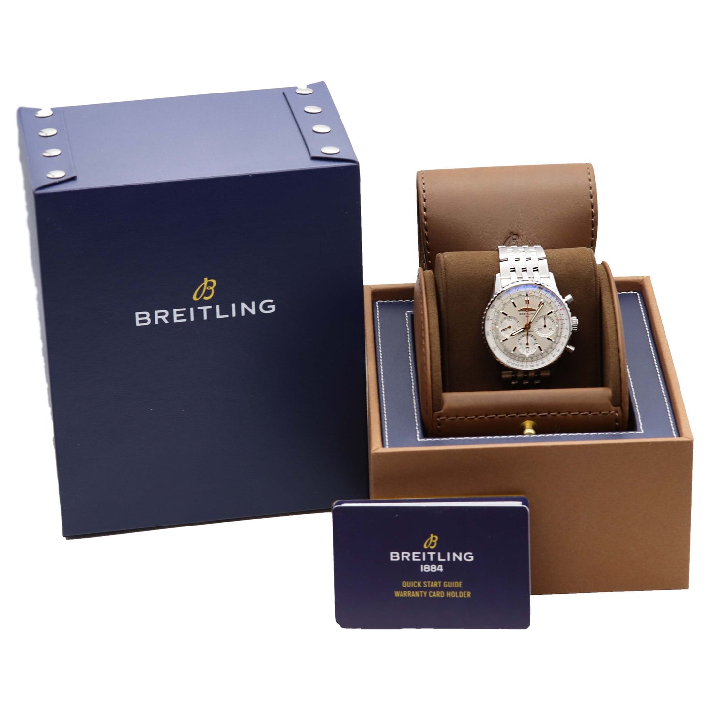 Breitling Navitimer B01 Chronograph | Box und Papiere | 2022 | AB0139211 | Luxusuhr