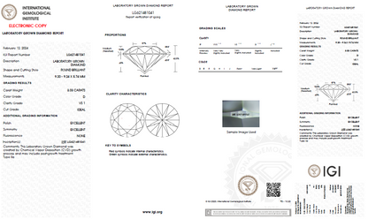 LAB-GROWN Diamant | 3,03 ct D-VS1 | mit IGI Expertise